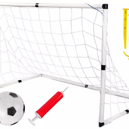 Didelis vaikų futbolo vartų rinkinys – aktyviam ir smagiam žaidimui!