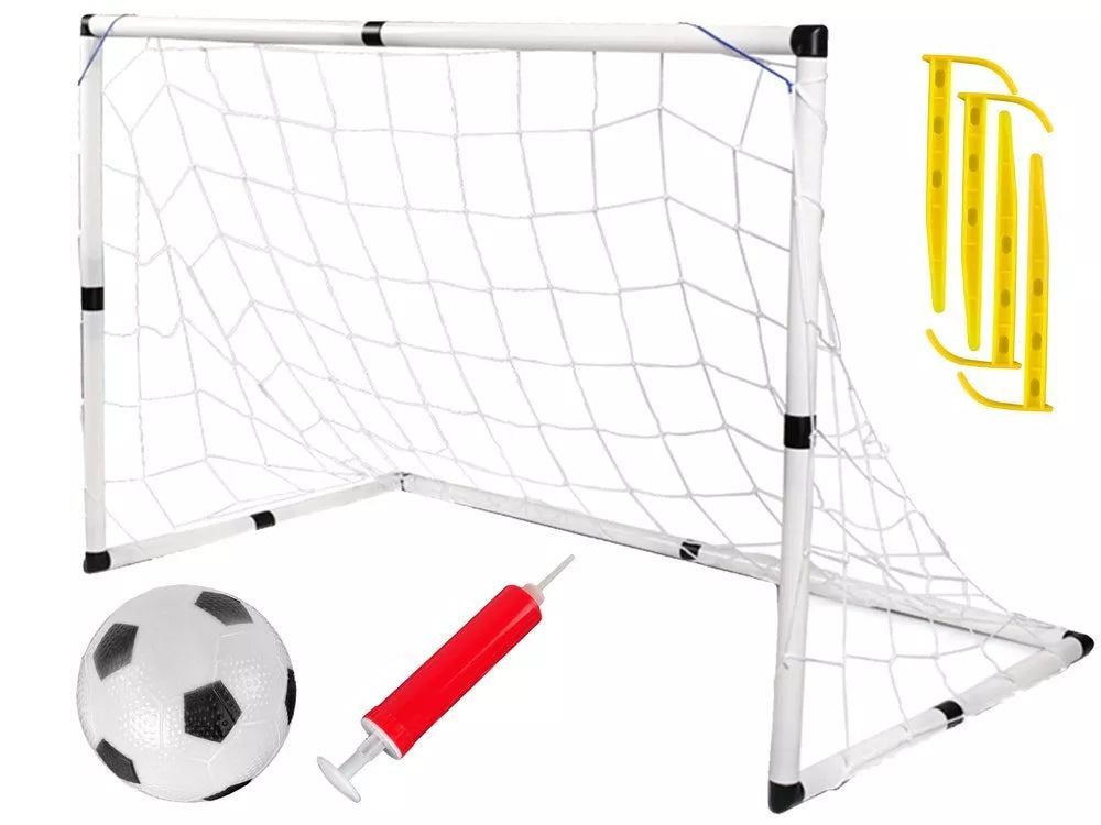Didelis vaikų futbolo vartų rinkinys – aktyviam ir smagiam žaidimui!