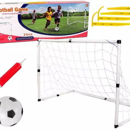 Didelis vaikų futbolo vartų rinkinys – aktyviam ir smagiam žaidimui!