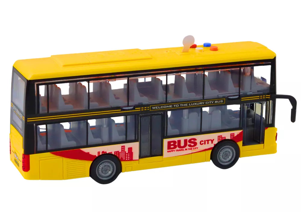 Dviaukštis autobusas žaislas 1:16