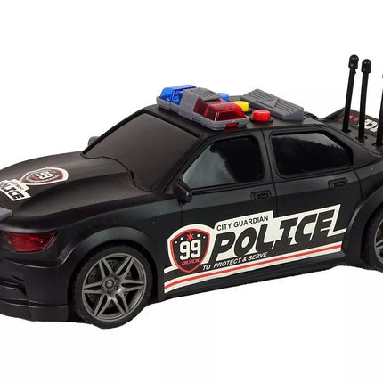 Policijos sportinis automobilis 1:16 su efektais