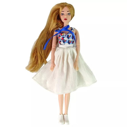 Lėlė emilija su kačiuku 30cm