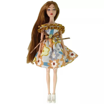 Lėlė emilija su skrybėlaite 30cm