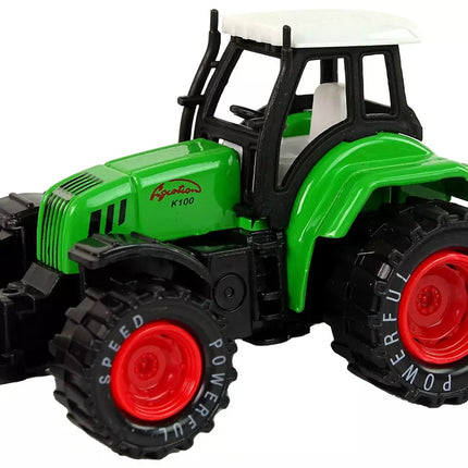 Metalinis traktorius su pavara