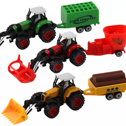 Traktorius su priekaba