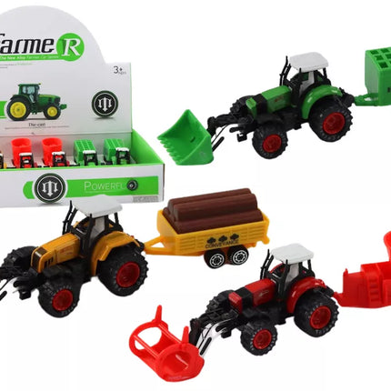 Traktorius su priekaba