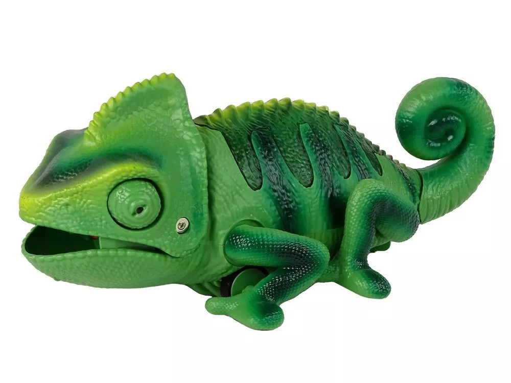 Nuotolinis chameleonas žalias 28cm