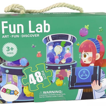 Laboratorijos dėlionė vaikams 48 dalių
