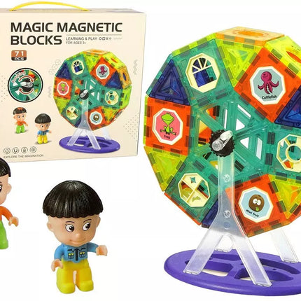 Magnetinės kaladėlės 3D „Devil’s Mill karuselė“ – 71 dalis