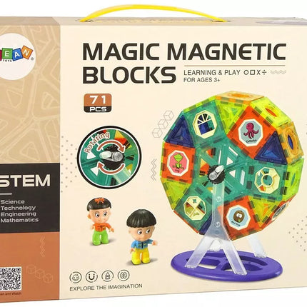 Magnetinės kaladėlės 3D „Devil’s Mill karuselė“ – 71 dalis