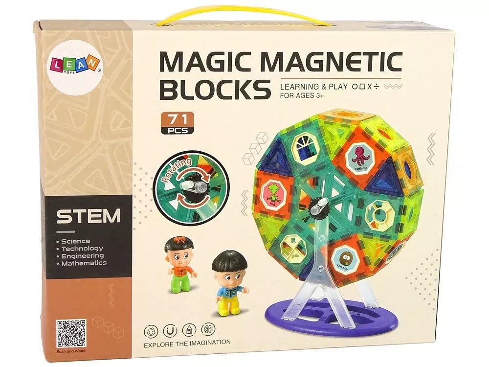 Magnetinės kaladėlės 3D „Devil’s Mill karuselė“ – 71 dalis
