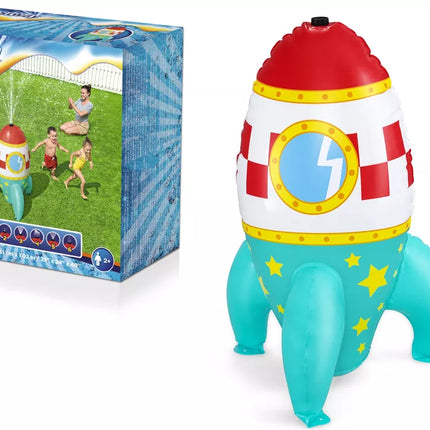 Pripučiamas raketos fontanas vaikams