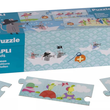 Apli Kids dėlionė NEGYVENAMA SALA