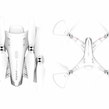 Baltas rc dronas z3 su kamera