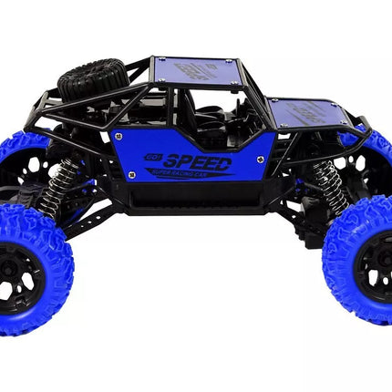 Mėlynas RC bekelės automobilis 1:18