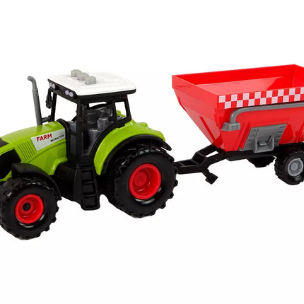 Traktoriaus su nuimama grūdų priekaba