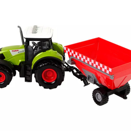 Traktoriaus su nuimama grūdų priekaba