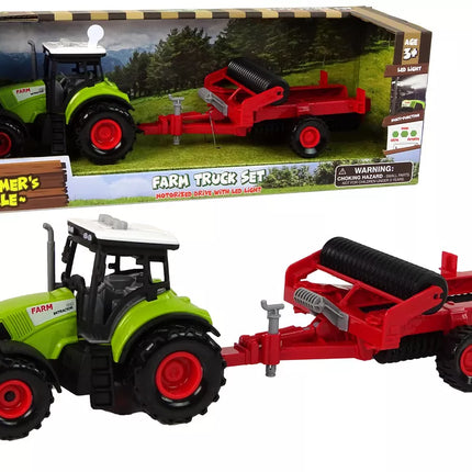 Vaikiškas traktoriukas kultivatorius