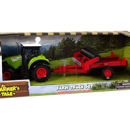 Vaikiškas traktoriukas kultivatorius