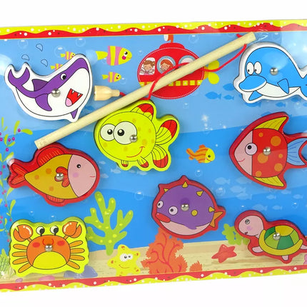 Medinių žuvų gaudymo rinkinys