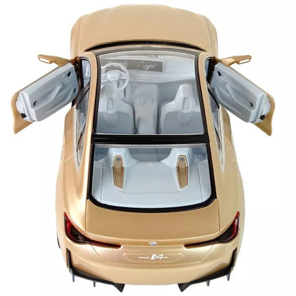 BMW i4 RASTAR 1:14 – auksinis nuotolinio valdymo automobilis