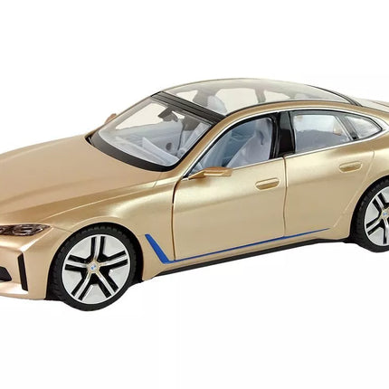 BMW i4 RASTAR 1:14 – auksinis nuotolinio valdymo automobilis