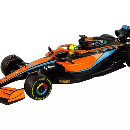 McLaren F1 1:12 – oranžinis nuotolinio valdymo lenktyninis automobilis
