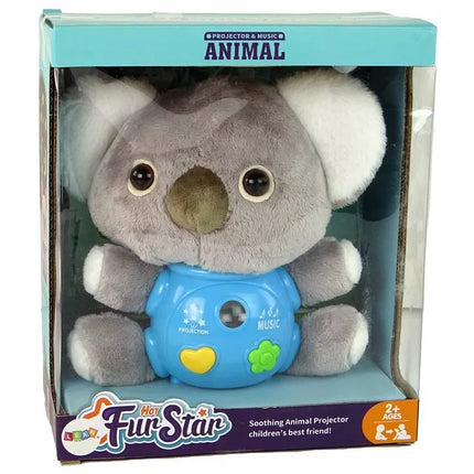 Interaktyvus koalos projektorius su melodijomis