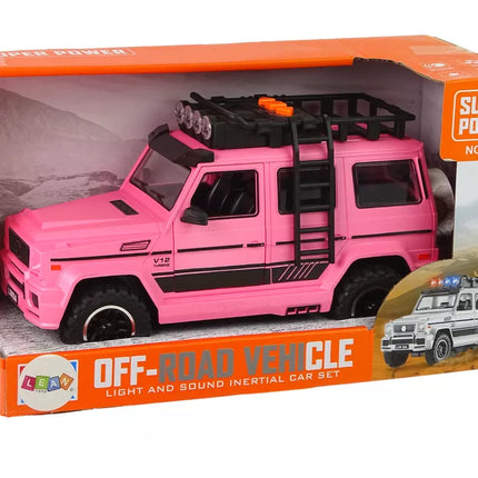 Off-Road V12 Turbine automobilis – rožinis