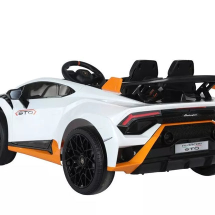 Elektrinis vaikiškas automobilis Lamborghini STO DRIFT Pilkas