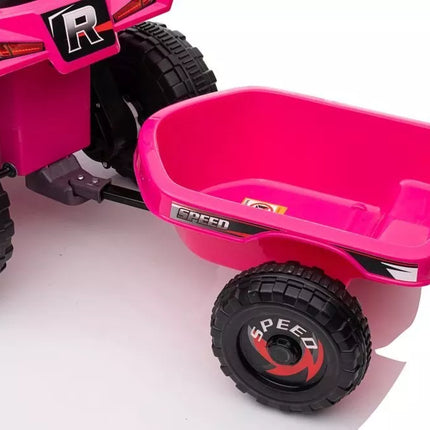 Elektrinis vaikiškas automobilis XMX630T rožinis