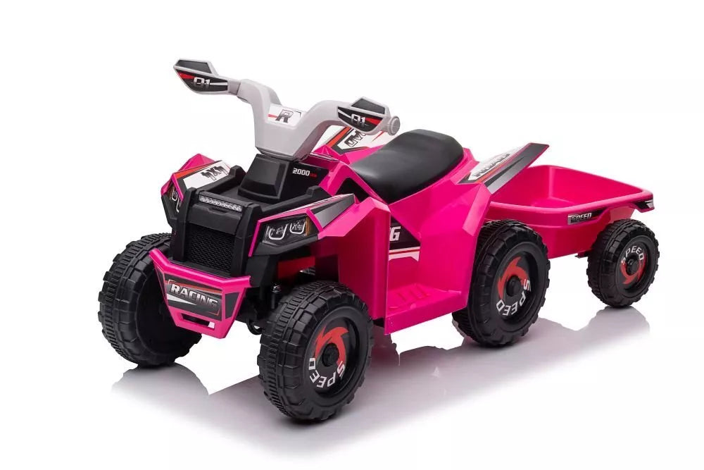 Elektrinis vaikiškas automobilis XMX630T rožinis