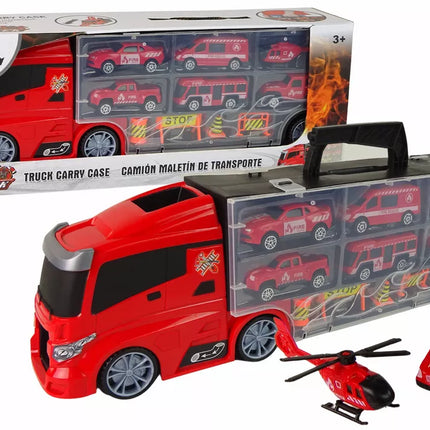 Gaisrinės sunkvežimio transporterio rinkinys