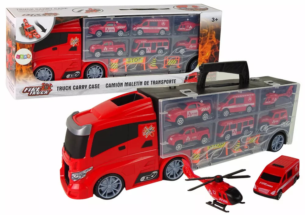 Gaisrinės sunkvežimio transporterio rinkinys