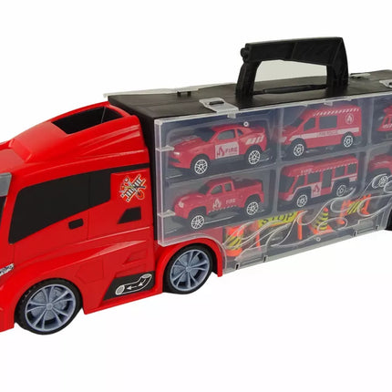 Gaisrinės sunkvežimio transporterio rinkinys