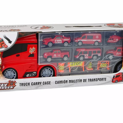 Gaisrinės sunkvežimio transporterio rinkinys