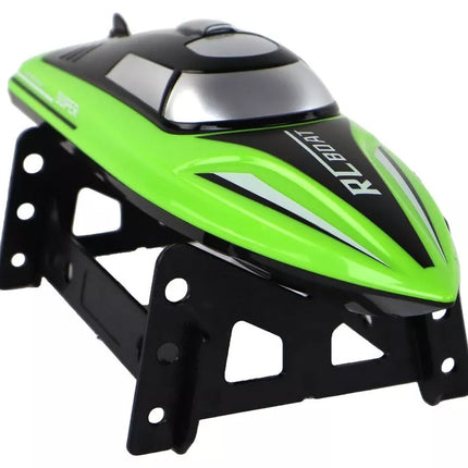 Nuotoliniu būdu valdomas R/C motorlaivis 2.4G – 20–25 km/h, žalias