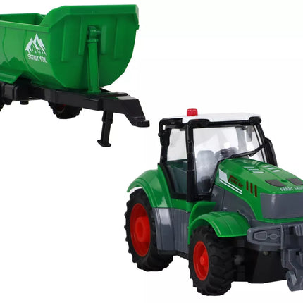 R/C traktorius su priekaba