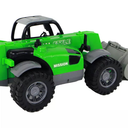 Žalia žemės ūkio transporto priemonė