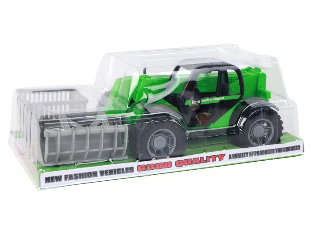 Žalia žemės ūkio transporto priemonė