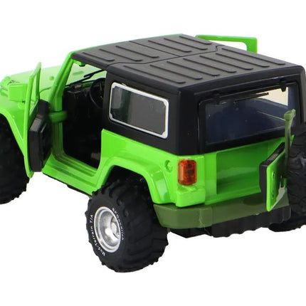 Visureigis metalinis automobilis žalias 1:32