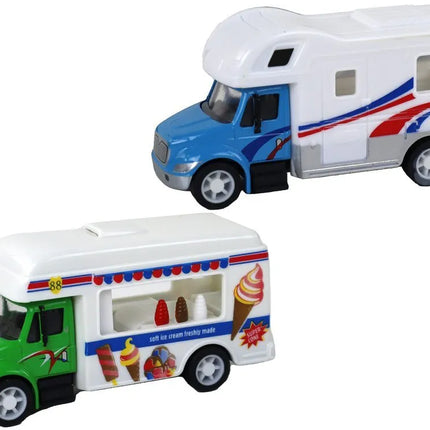 Automobilių rinkinys visureigis ledainė 1:87