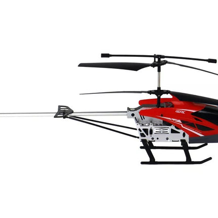 Nuotoliniu būdu valdomas RC sraigtasparnis 70 cm – raudonas