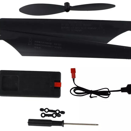 Nuotoliniu būdu valdomas RC sraigtasparnis 70 cm – raudonas