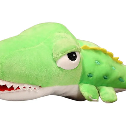 Pliušinis krokodilas lėlė pirštinė 30 cm
