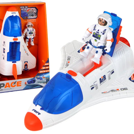 Kosminė misija raketa astronautas 2 vnt
