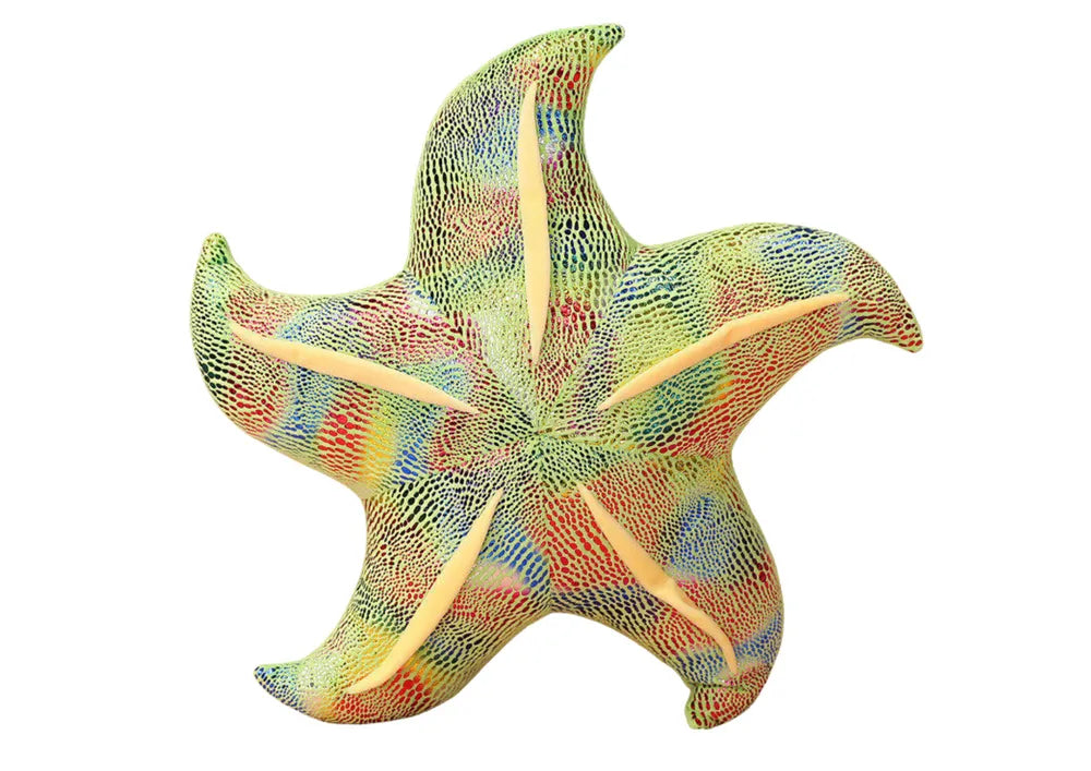 Pliušinė jūrų žvaigždė žalia 45 cm