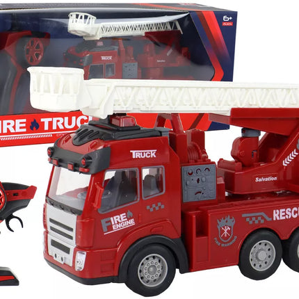 Ugniagesių departamentas su kopėčiomis Nuotolinio valdymo modelis