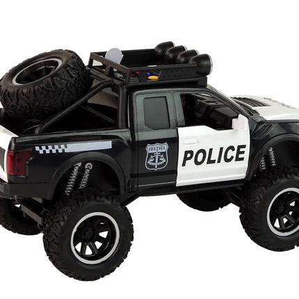 Policijos visureigis raptor juodas 1:14