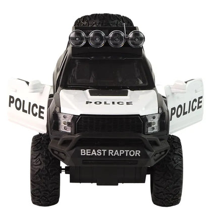 Policijos visureigis raptor juodas 1:14